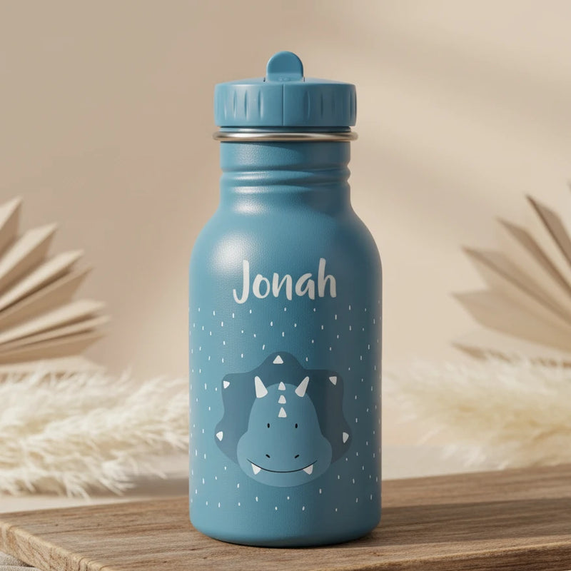Bouteille d'eau 350ml - Monsieur Triceratops | Trixie