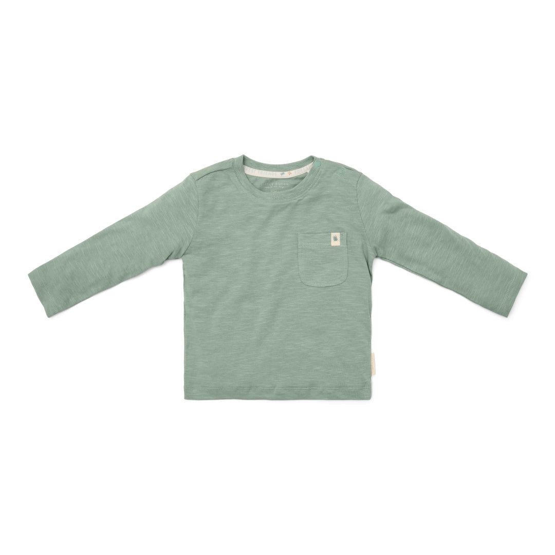 T-Shirt vert forêt | Little Dutch
