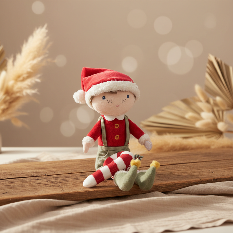 Poupée de Noël Jim – Peluche pour la période de Noël