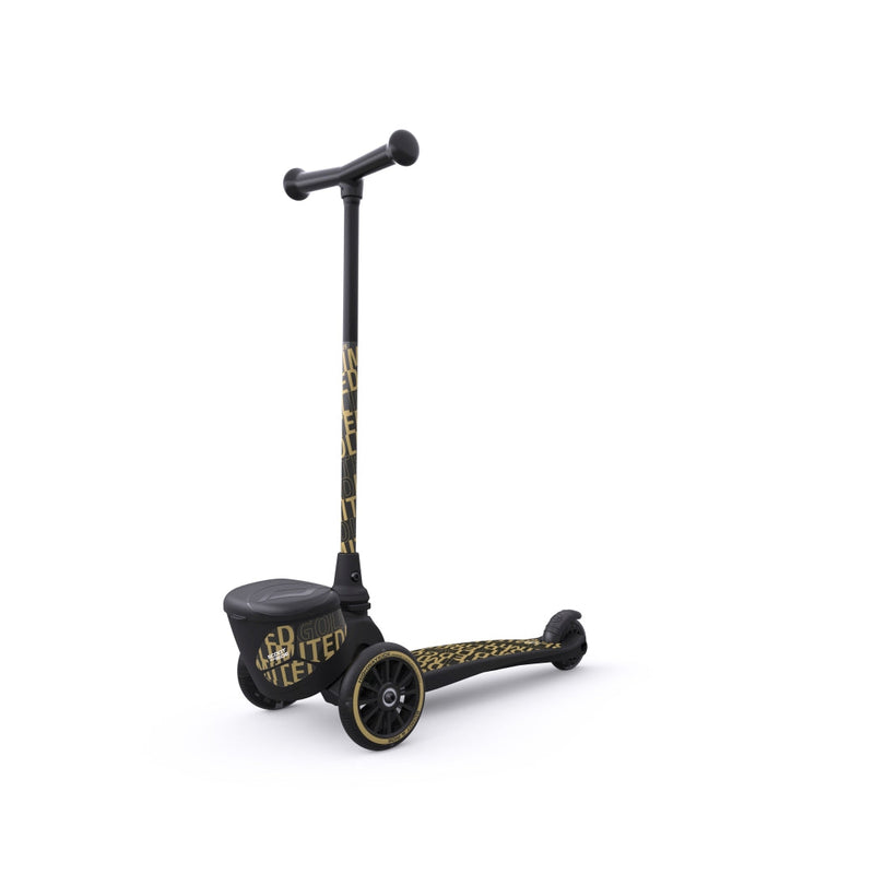 Trottinette Highwaykick 2, noir et or | Article reconditionné pour une seconde vie