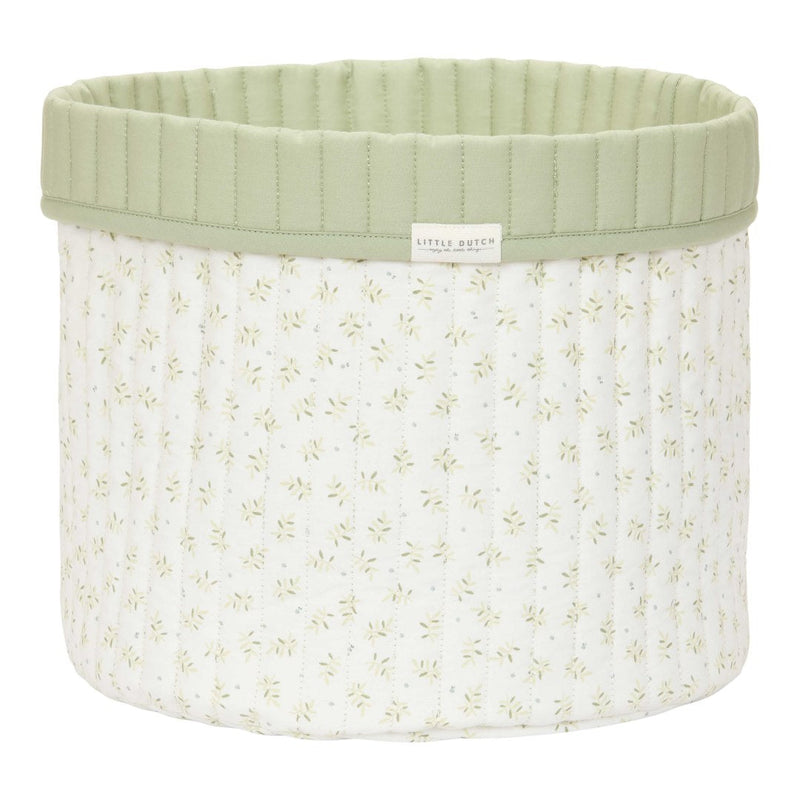 Grand panier de rangement – ​​Feuilles de myrtille | Little Dutch