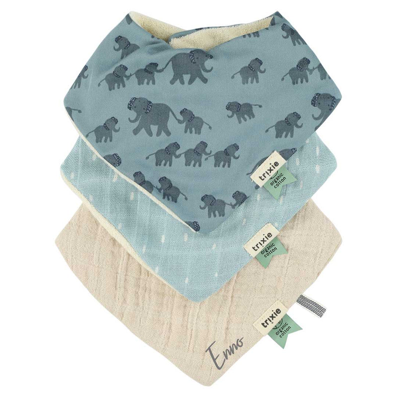 Lot de 3 bavoirs bandanas – Fierce Fox | Trixie