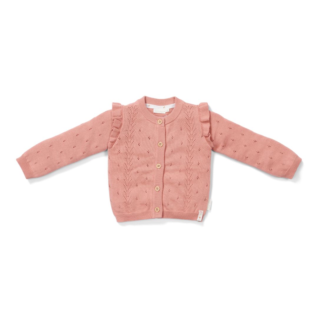 Cardigan rose | Little Dutch