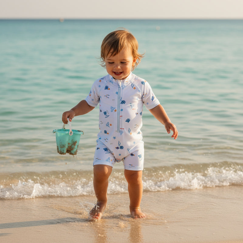 Maillot de bain manches courtes Ocean Treasures