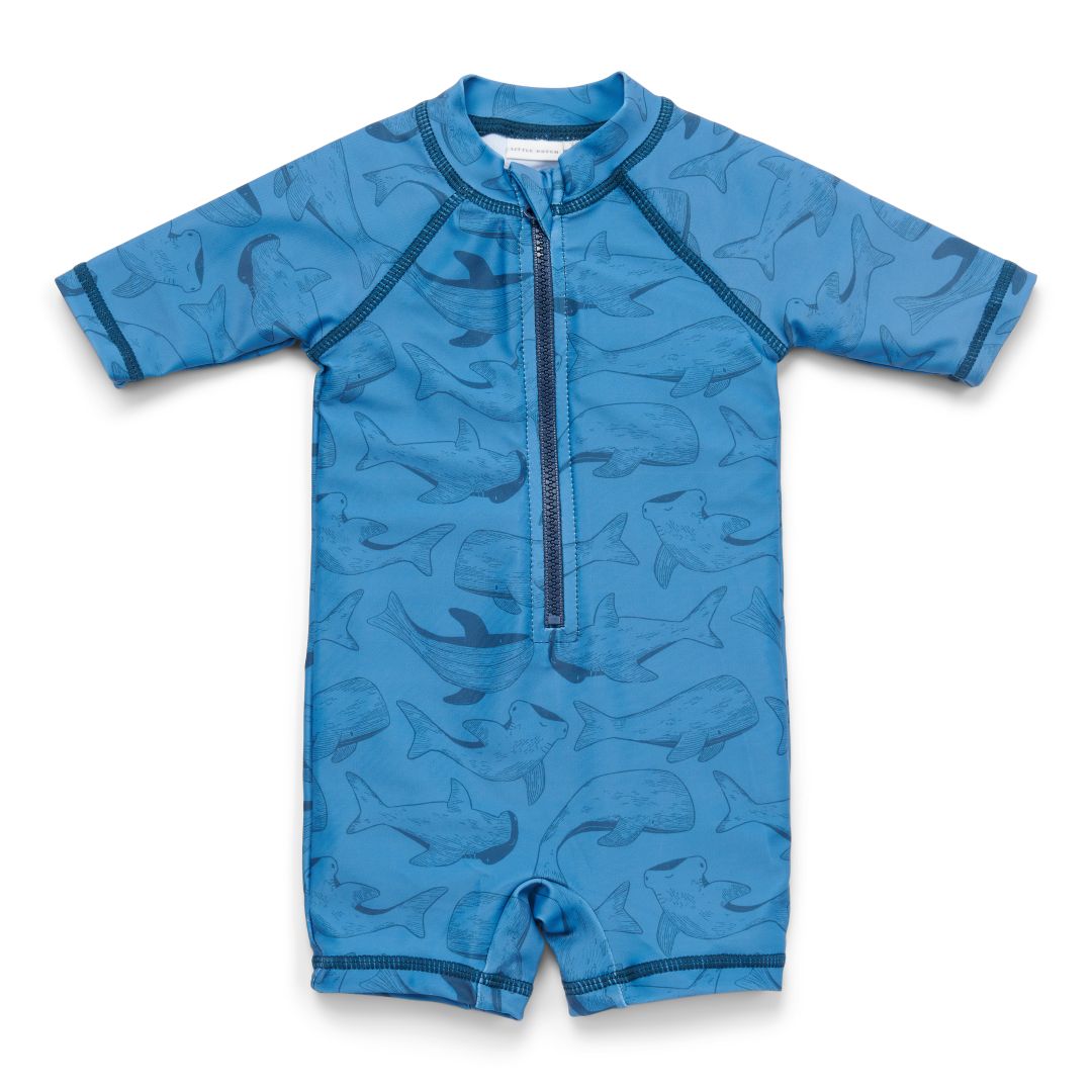 Maillot de bain à manches courtes Sea Life | Little Dutch