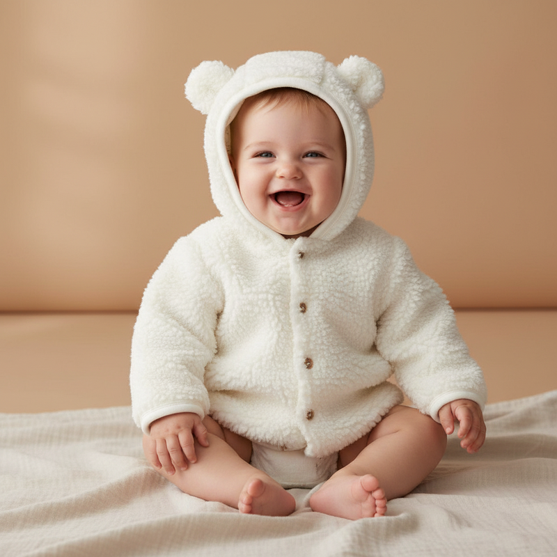 Blouson Teddy Off-White pour bébés et enfants