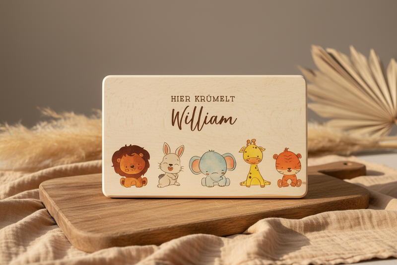 Planchette de petit-déjeuner| Article de seconde main personnalisé avec le nom "William"