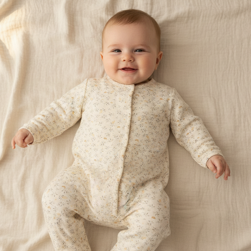 Pyjama une pièce Myrtilles - Vêtements de nuit | Little Dutch
