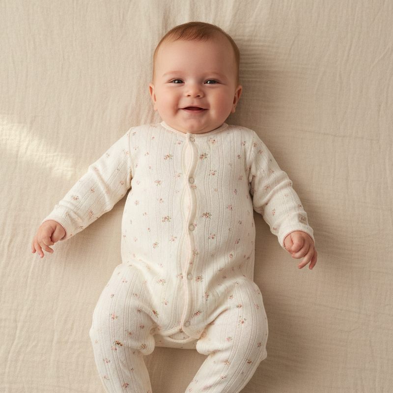 Pyjama une pièce Fairy Blossom - Vêtements de nuit | Little Dutch