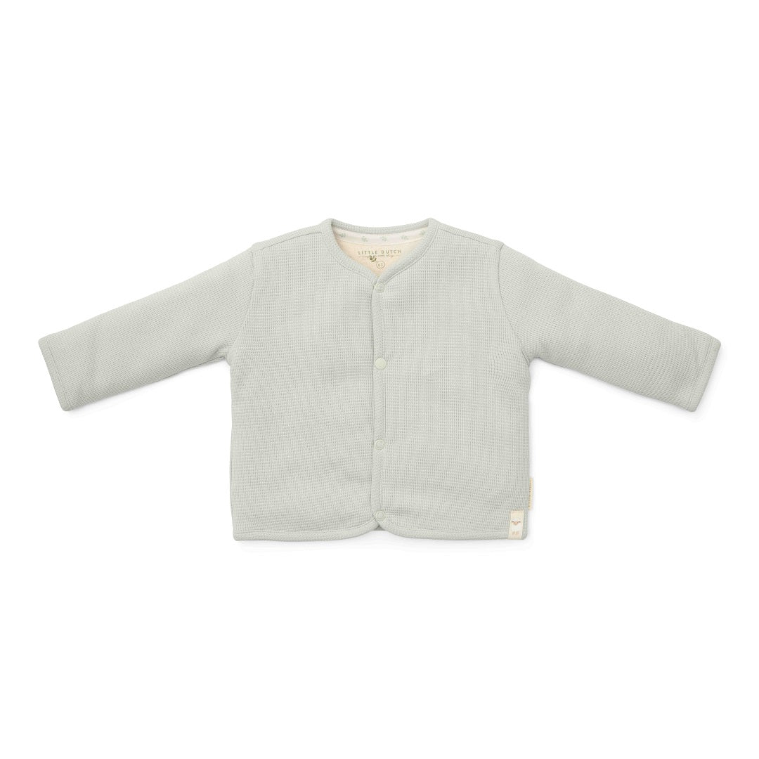 Veste gaufrée vert tendre - Little Farm | Little Dutch