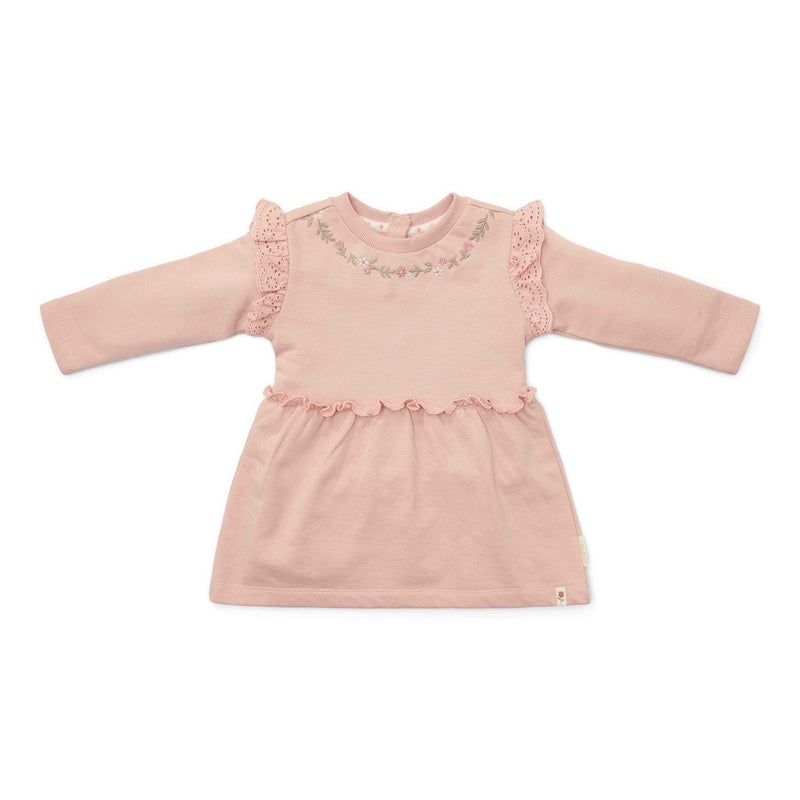 Robe à manches longues Soft Rose – Little Farm | Little Dutch