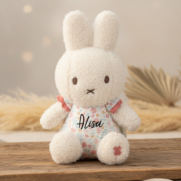 Peluche lapin Blossom personnalisée | Cadeau Miffy par Schmatzepuffer®