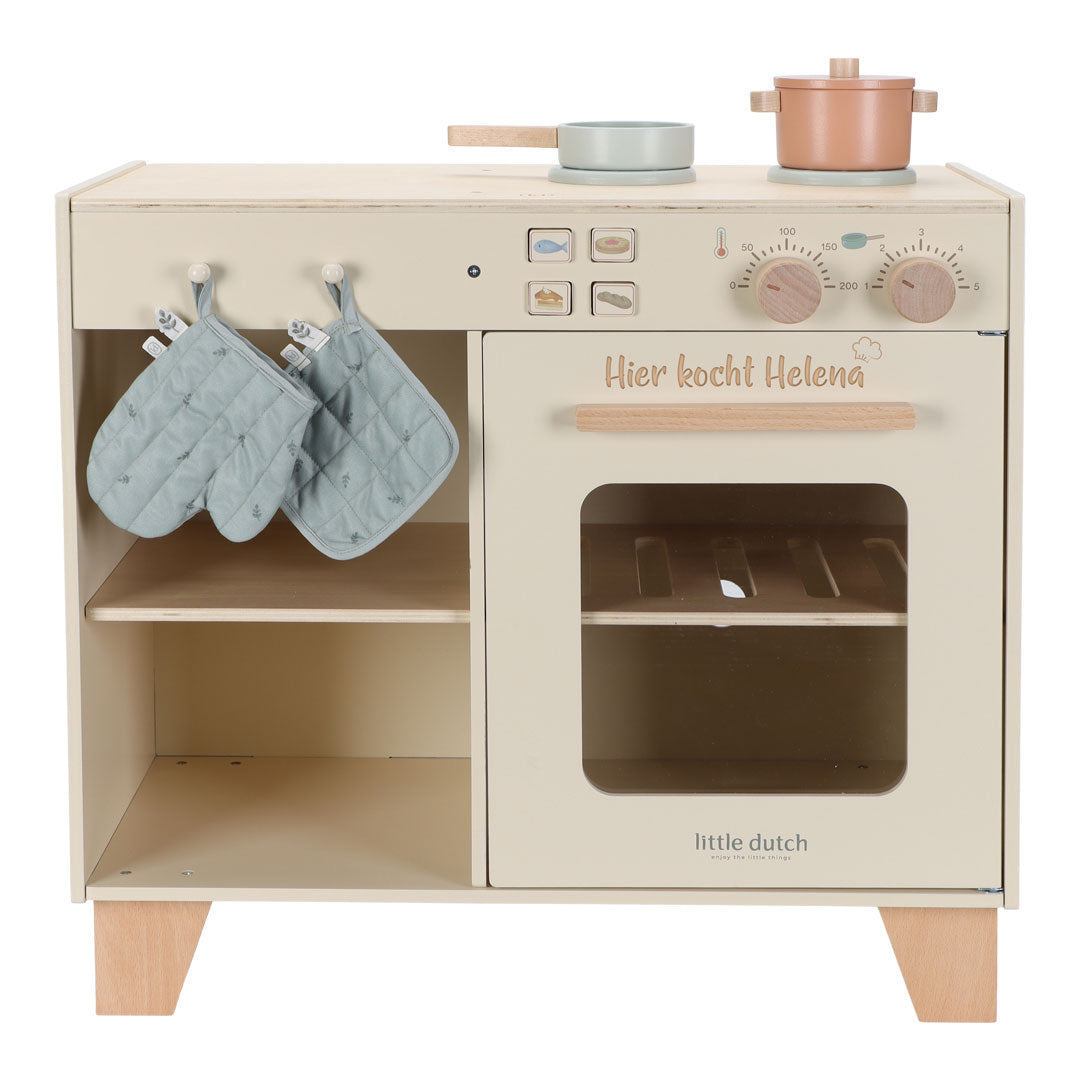 Cuisine de jeu en bois au design scandinave – Édition limitée personnalisable