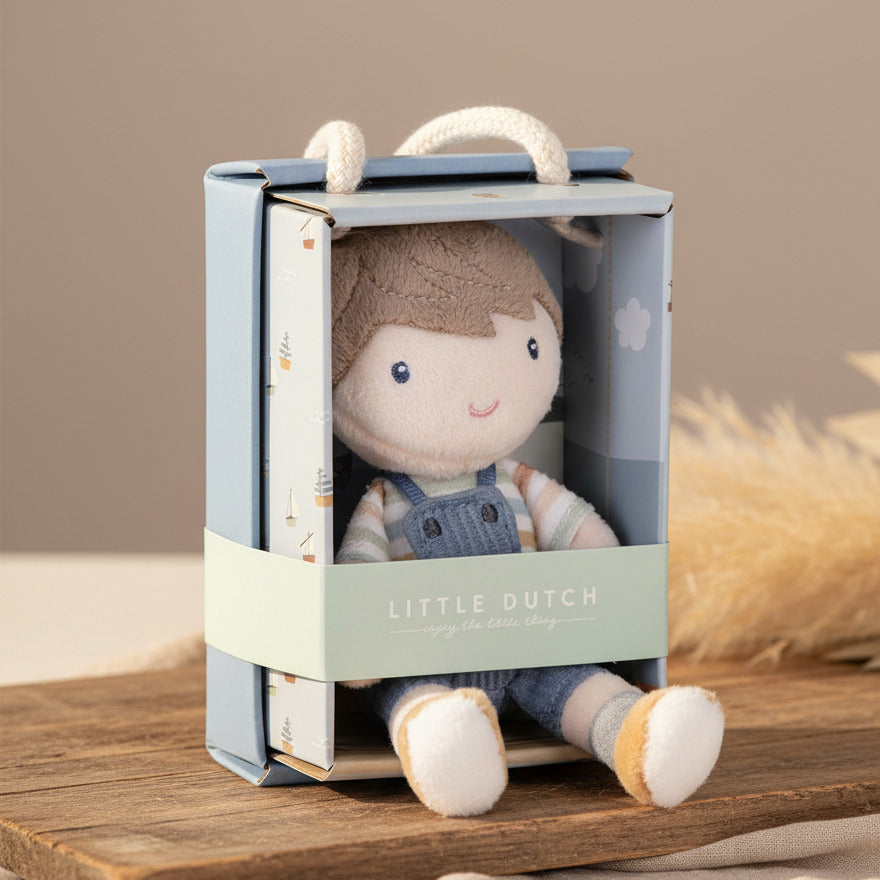 Poupée à câliner Jim 10 cm