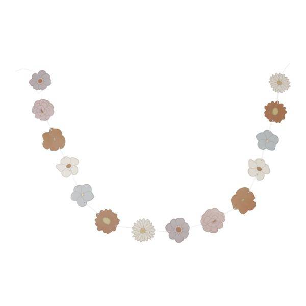 Guirlande vintage petites fleurs – Décoration pour chambre d'enfant