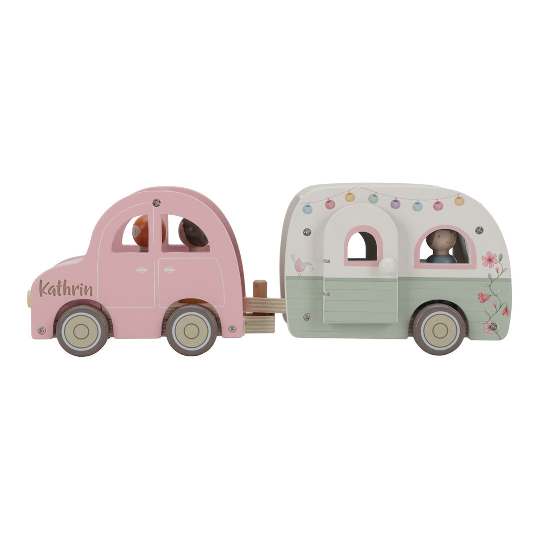 Voiture jouet avec caravane – Jouet d'imitation pour enfants