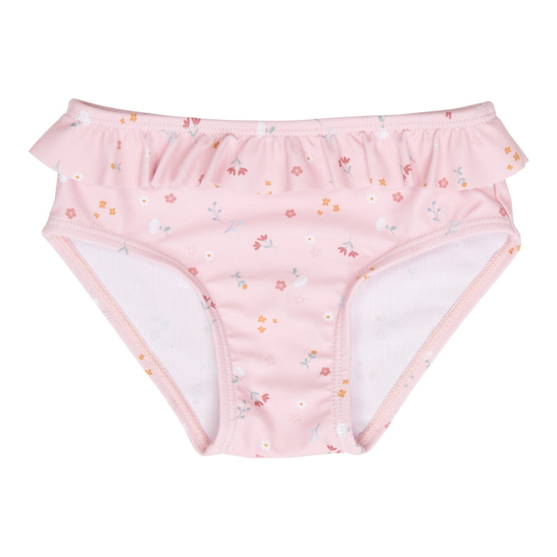 Short de bain à volants, Petites Fleurs Roses | Little Dutch