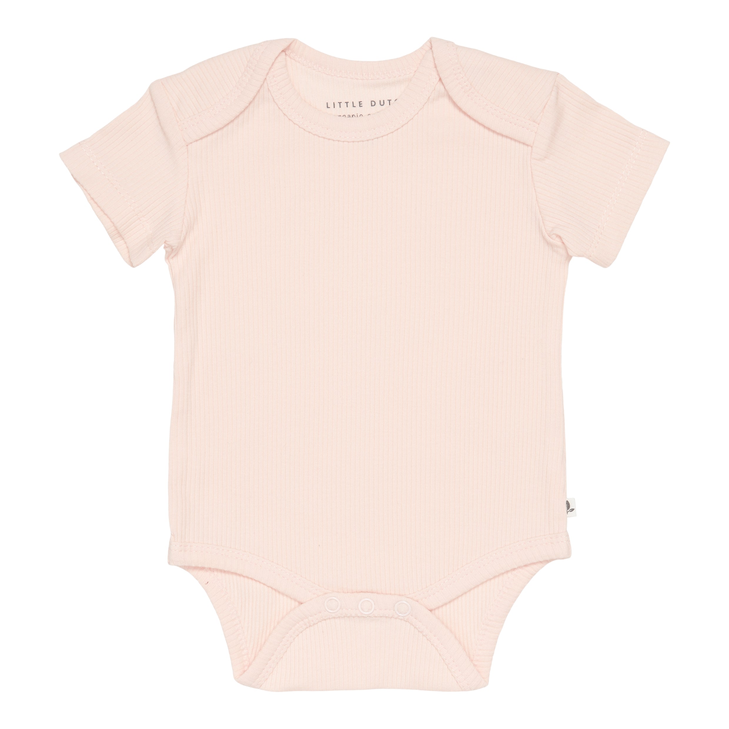 Body manches courtes Fleurs et Papillons Rose | Little Dutch