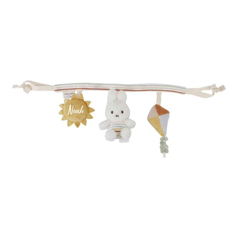 Jouet pour siège auto Vintage Sunny Stripes x Miffy