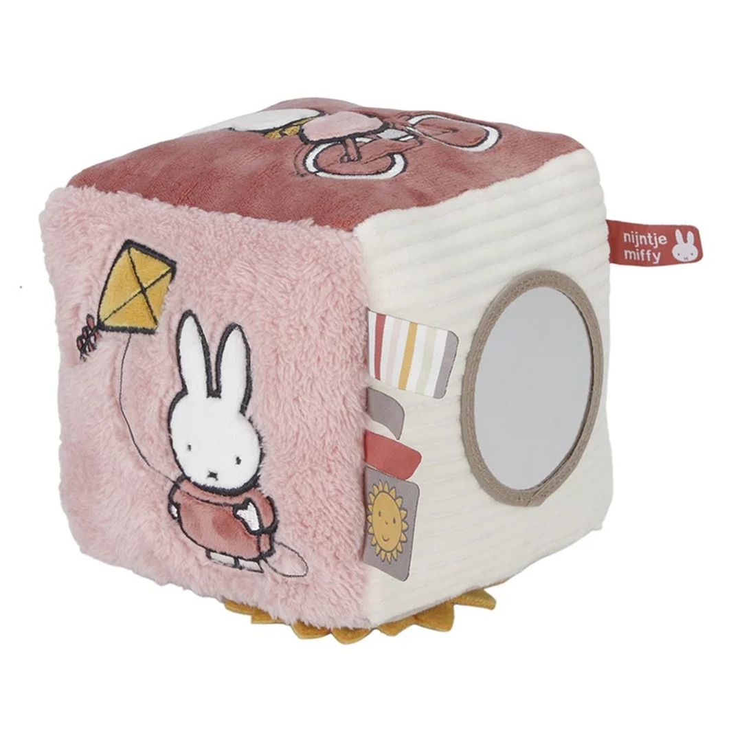 Cube d'activités rose doux et moelleux | Miffy x Tiamo