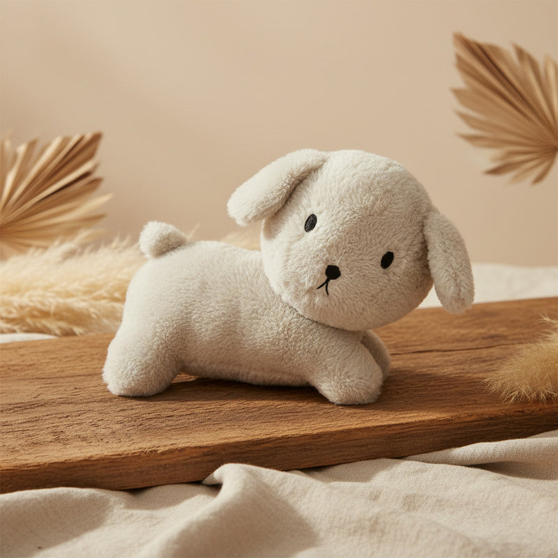 Snuffie le chien 25 cm Vert Fluffy | Miffy x Tiamo