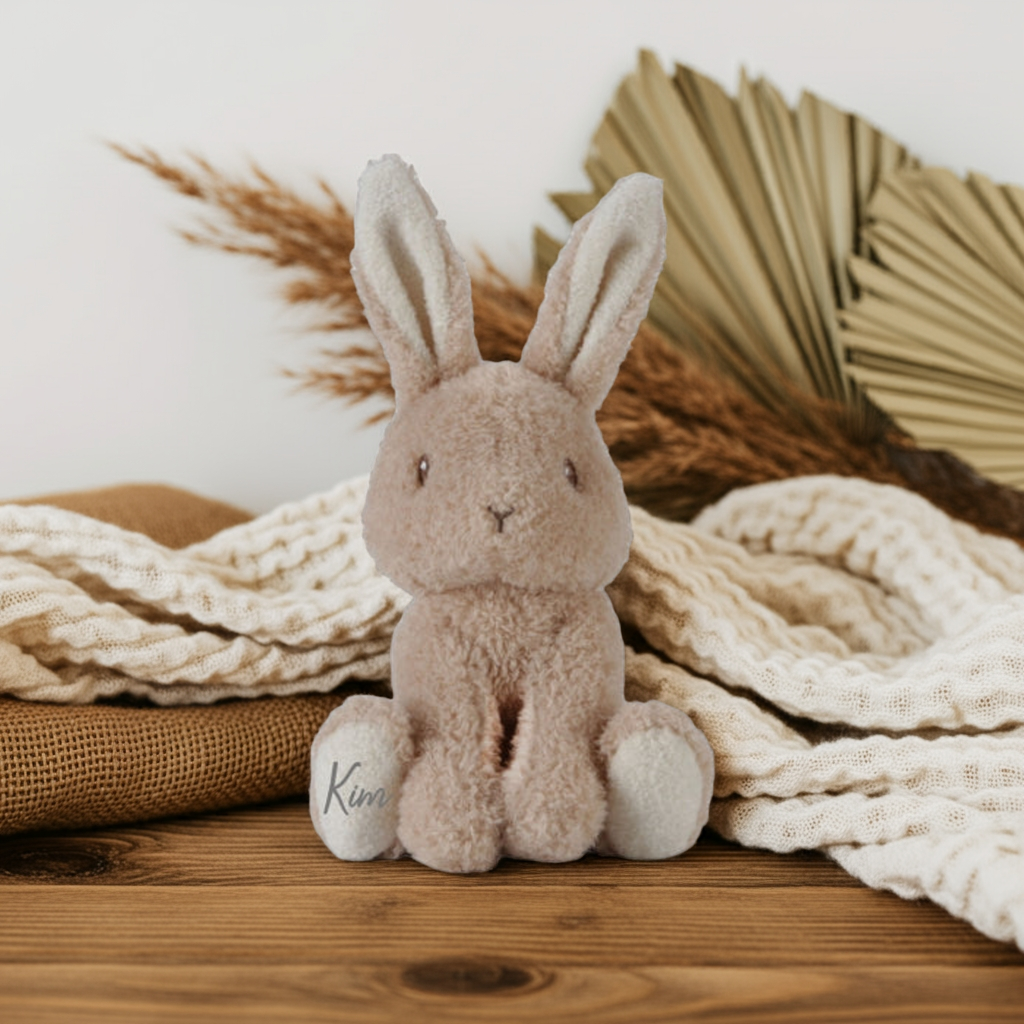Peluche bébé lapin 15 cm