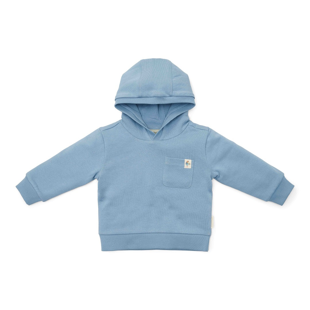 Pull en tricot bleu glacé pour bébés et enfants