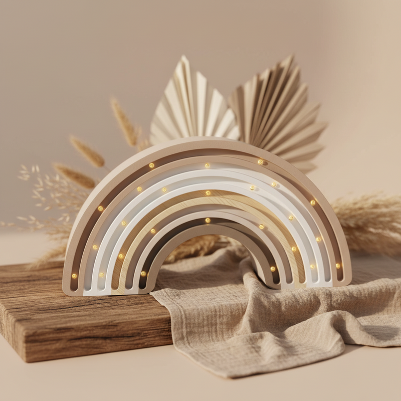 Lampe arc-en-ciel, cappuccino | Little Lights