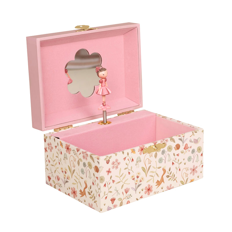 Boîte à bijoux musicale - Rose | Little Dutch