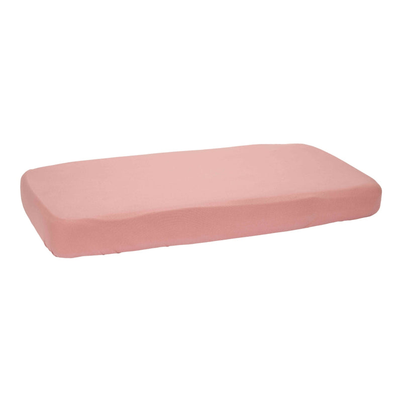 Drap-housse pour lit simple, Pure Pink Blush, 90 x 200 cm | Little Dutch
