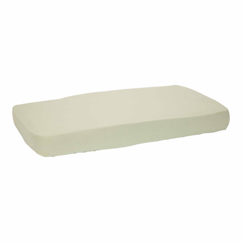 Drap-housse pour lit simple Pure Sage 90 x 200 cm | Little Dutch