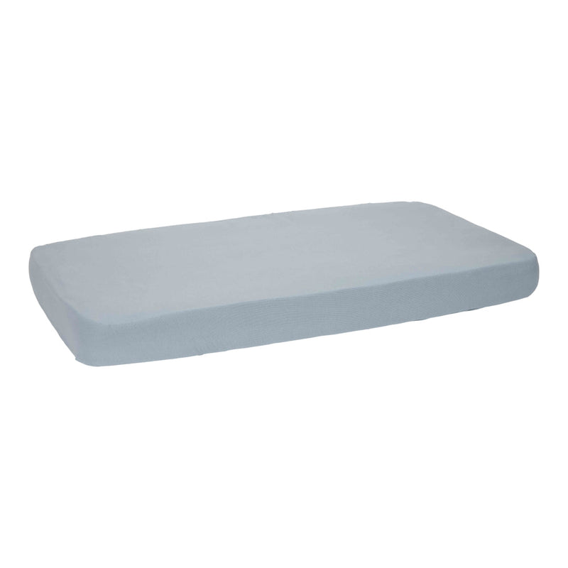 Drap-housse pour berceau Pure Denim Blue 40 x 80 cm | Little Dutch