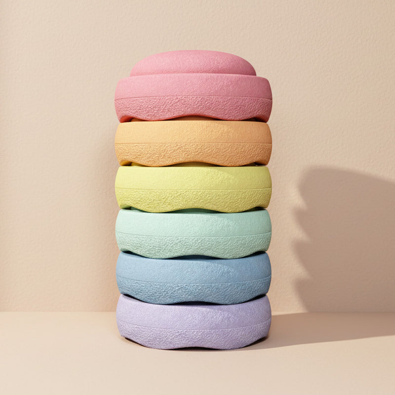 Staplelstein® Original Mini pastel arc-en-ciel | Stapelstein