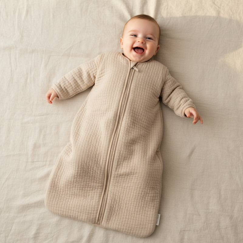 Gigoteuse d'hiver 90 cm Pure Beige | Little Dutch