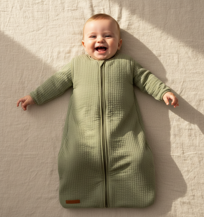 Gigoteuse d'hiver 90 cm Pure Olive | Little Dutch