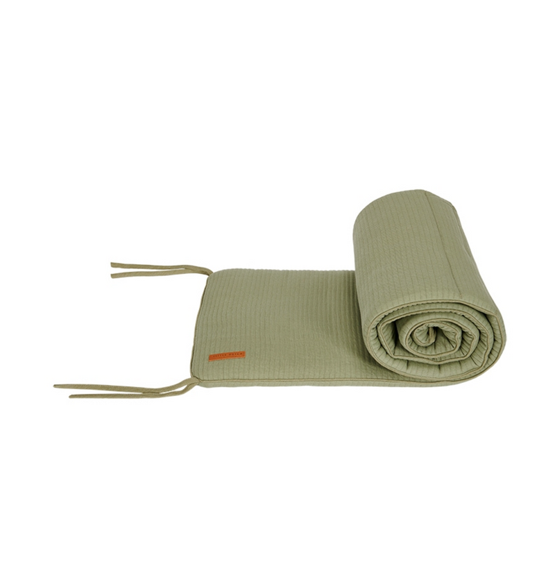 Tour de lit Pure, olive | Little Dutch