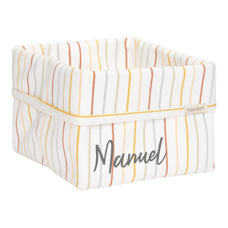 Panier d'allaitement Vintage Sunny Stripes, petit | Little Dutch