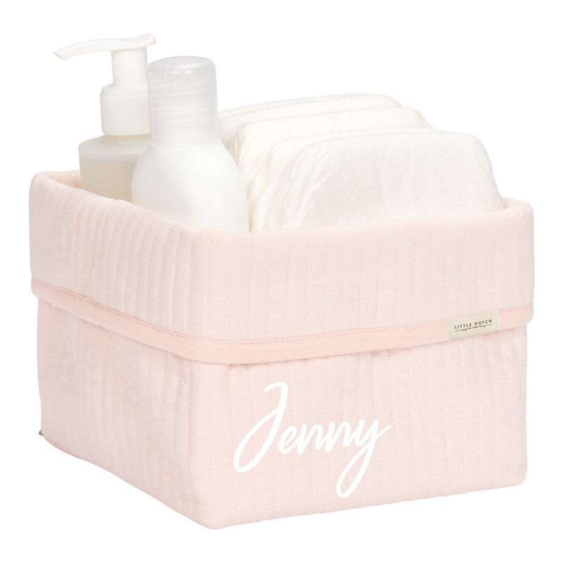 Panier d'allaitement Pure Soft Pink, petit | Little Dutch