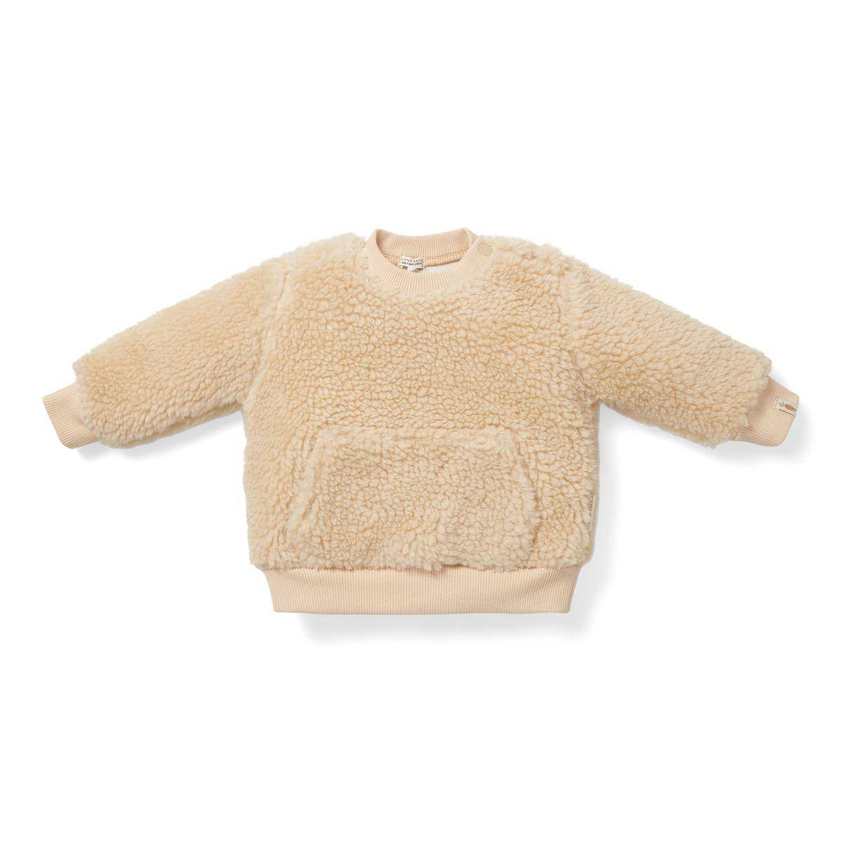 Pull-over Teddy Sable – Pull-over douillet pour enfant pour les jours froids