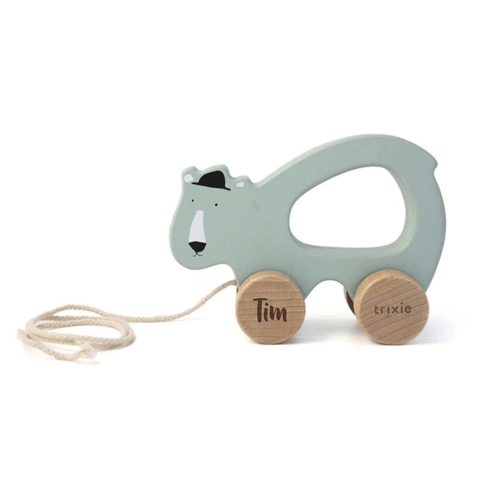 Jouet à tirer en bois – M. Ours Polaire | Trixie