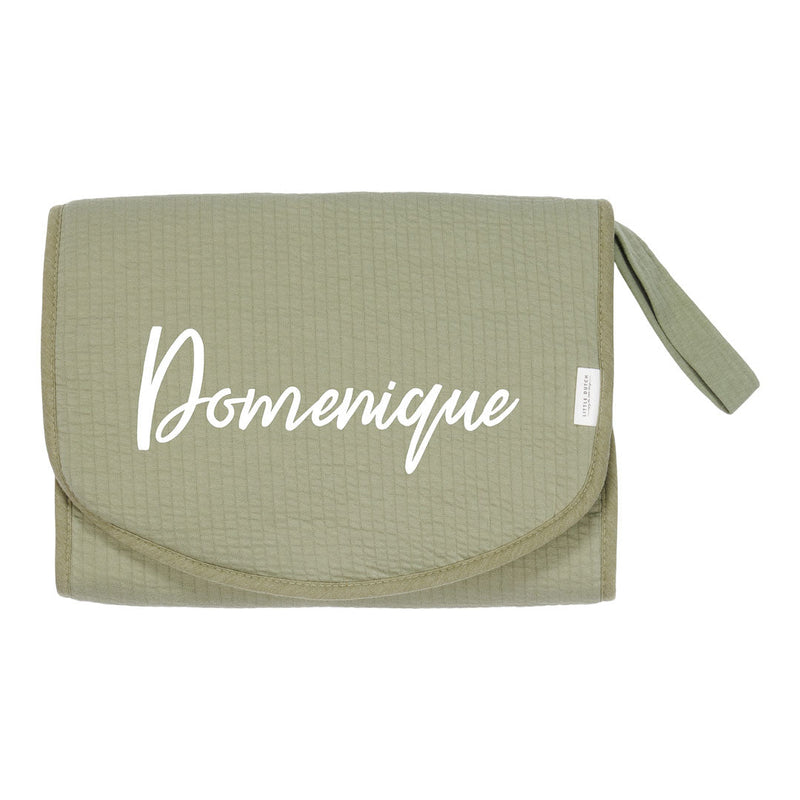 Matelas à langer nomade - Pure Olive | Little Dutch