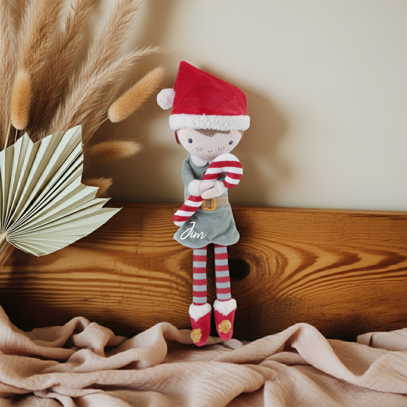 Poupée d'hiver Jim 35 cm | Poupée en tissu pour enfants