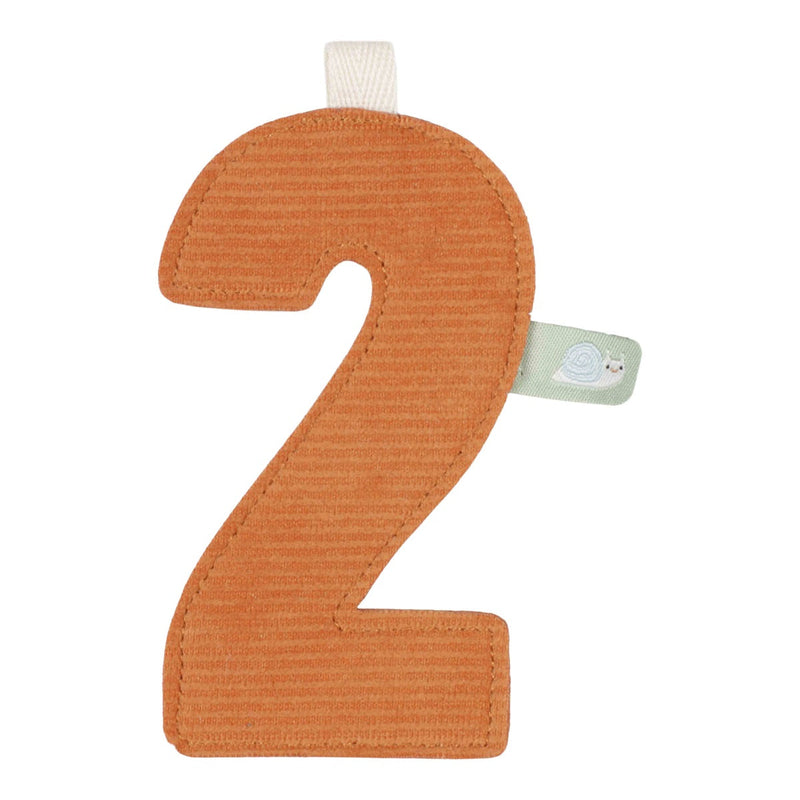 Guirlande Chiffre 2 – Décoration pour anniversaire et chambre d'enfant