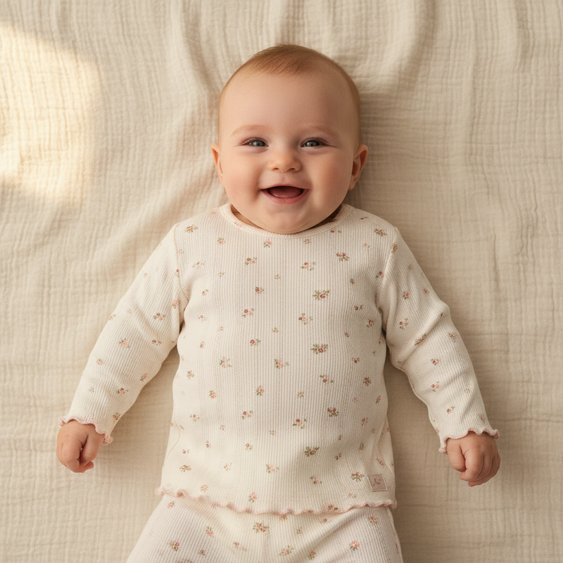 Pyjama deux pièces Fairy Blossom - Vêtements de nuit | Little Dutch