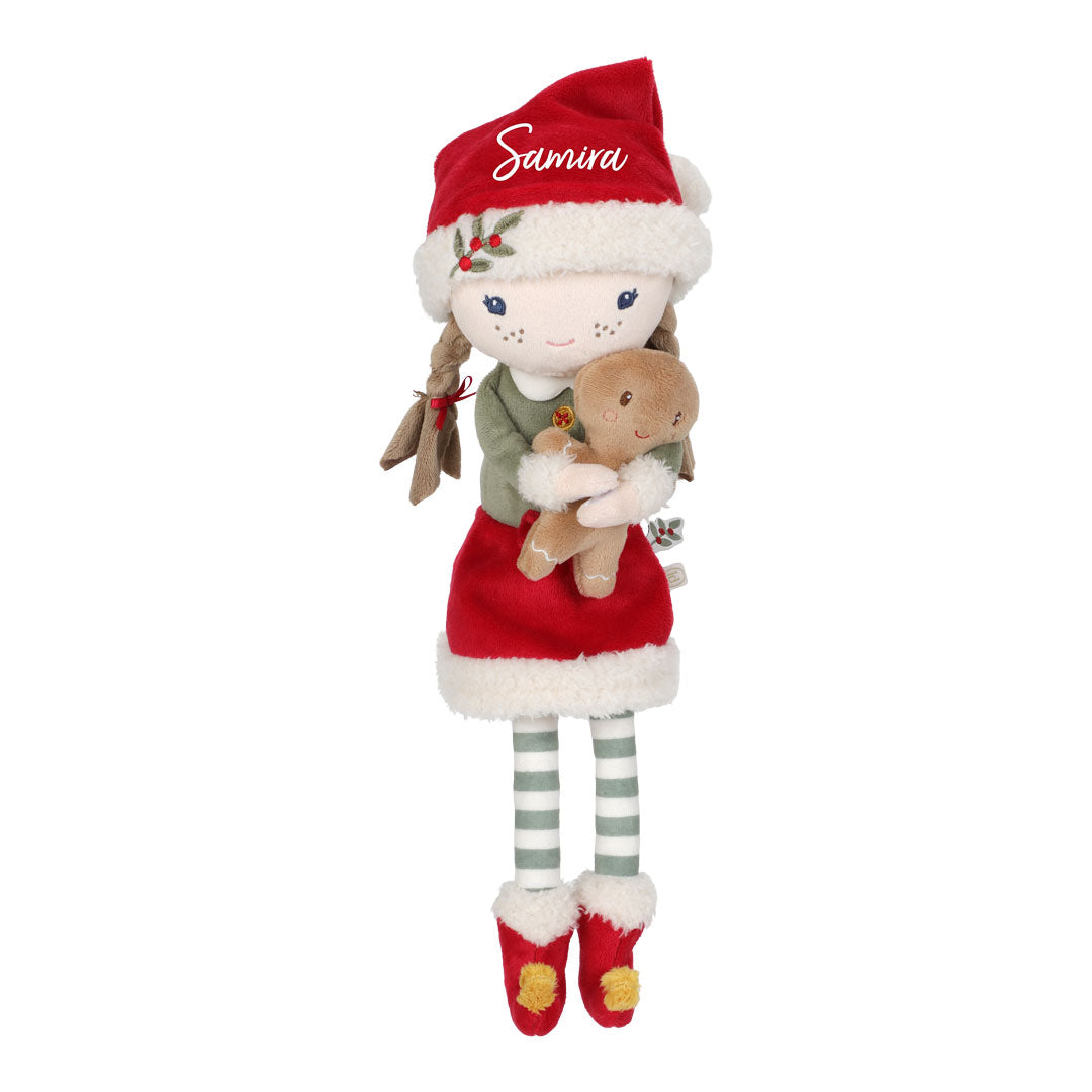 Poupée de Noël Rose GRS