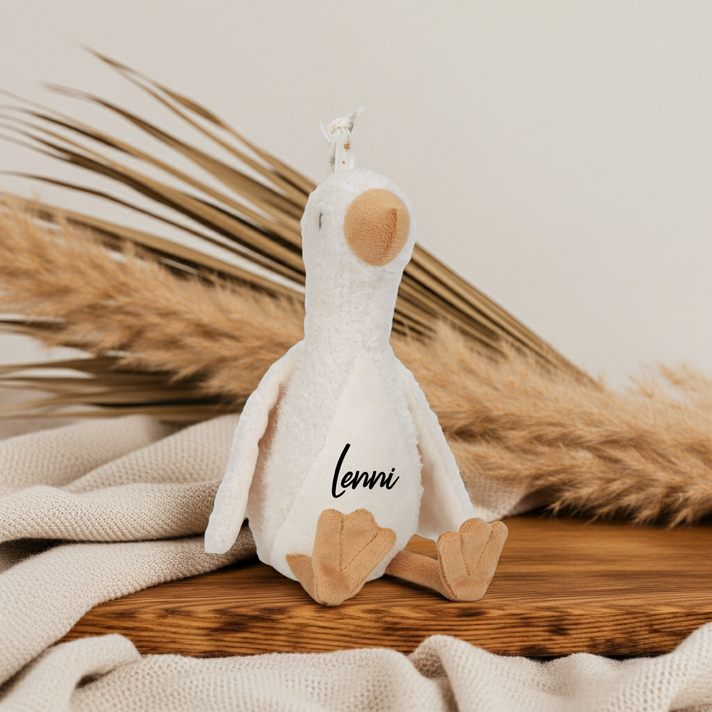 Oie en peluche lumineuse et musicale GRS