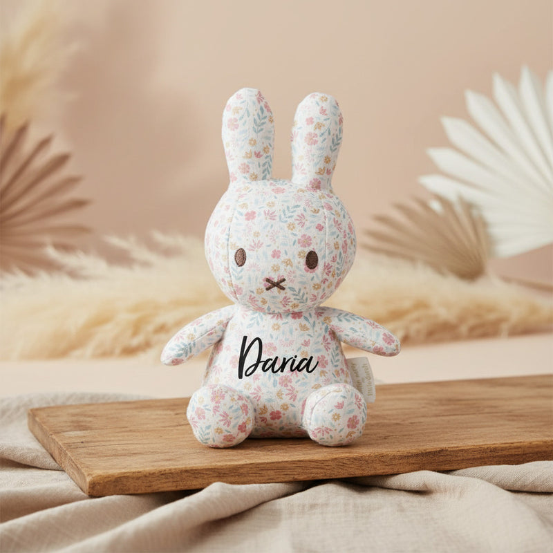Peluche lapin Lucky Blossom imprimé all-over, 20 cm x Miffy