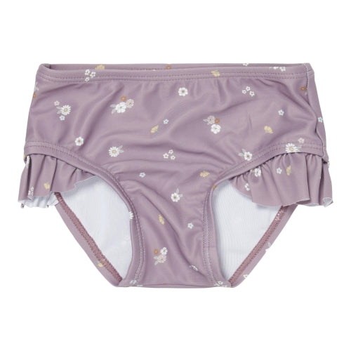 Short de bain à volants, Mauve Blossom, taille 74/80 | Little Dutch