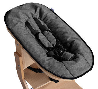 Siège pour chaise haute bébé Naturel Gris | tiSsi®